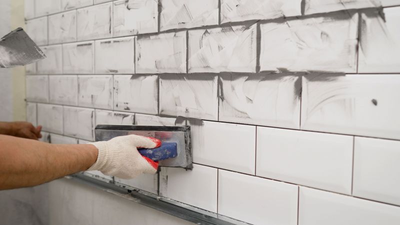 Inspecting Tile Grout